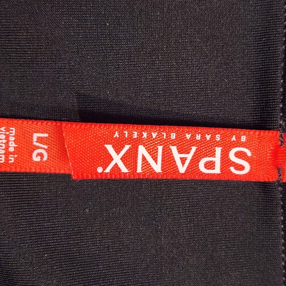 Spanx black metallic leggings large - Picture 3 of 5